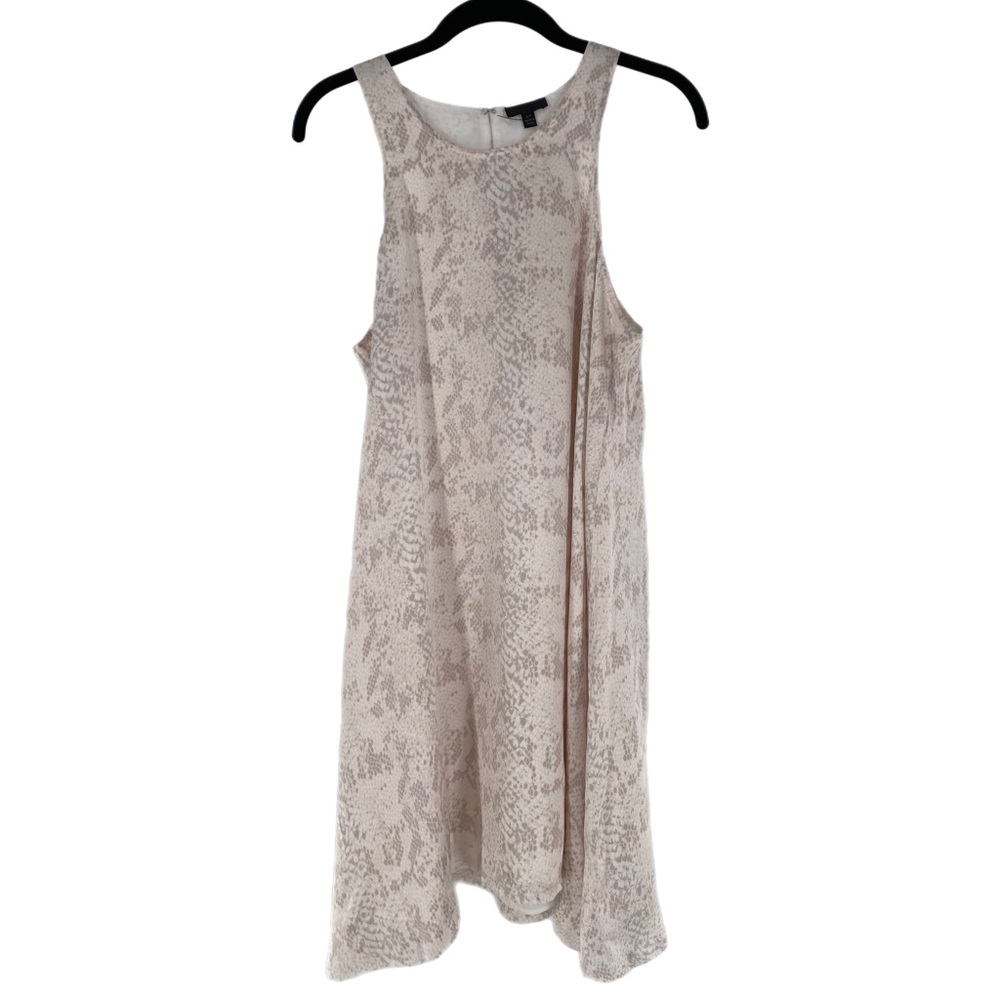 ATM Snake Print 100% Silk Minidress